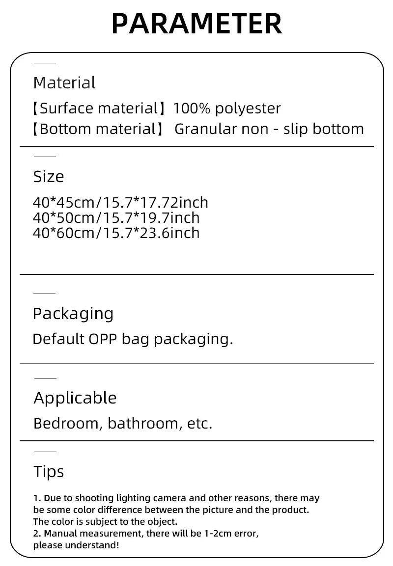 Bathroom Carpet 3-Piece Set Soft, Absorbent, Non-Slip, Microfiber Toilet Mat, U-Shaped Foot Pad Taj Home Store