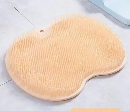 Bathroom Shower Anti Slip Mat, Circular Massage Foot Mat, Back Suction Cup, Foot Scrubber, Back Scrubber, Anti Fall Device Taj Home Store