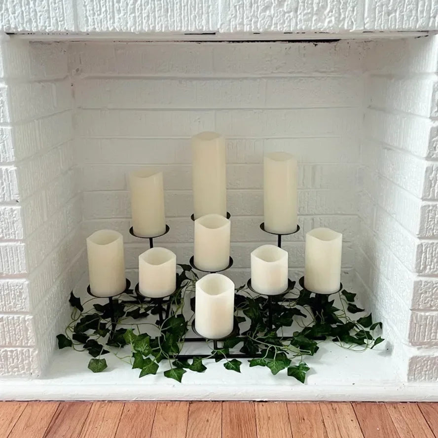 LED Flameless Flickering Candles Lamp Home Decoration Battery Powered Candles for Wedding Decor Birthday Party Supplies Warm Taj Home Store