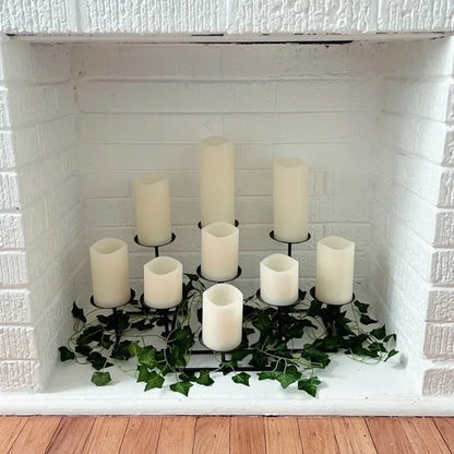 LED Flameless Flickering Candles Lamp Home Decoration Battery Powered Candles for Wedding Decor Birthday Party Supplies Warm Taj Home Store