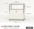 Bedside Table Milk White Bedroom Modern Minimalist Living Room Side Cabinet Storage Cabinet Taj Home Store