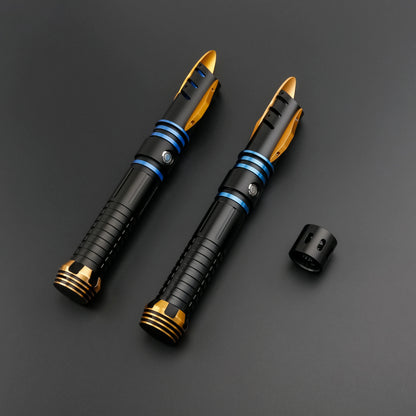 TXQSABER Heavy Dueling Lightsaber SNV4 Neo Pixel Bluetooth App Control Smooth Swing Metal Hilt Blaster Sword Kids Toys Taj Home Store