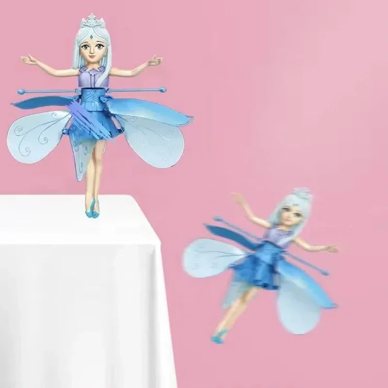 Flying Doll Dancing Simulation Helicopter Gesture Induction Machine Rotating Flying Toy Luminous Children&