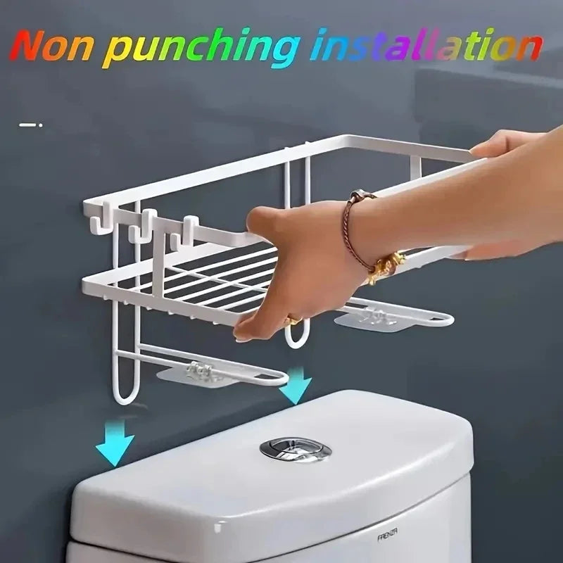 Bathroom Over The Toilet Storage Shelf Bathroom Storage Organizer Bathroom Storage Rack Bathroom Accessories Taj Home Store