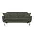 Furniture White Living Room 2 Seater Modern Nordic Scandinavian Upholstery Small Comfy High Quality Taj Home Store