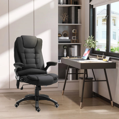 Vinsetto Reclining Massage Chair with 6 Massage Points 68X72X110-120Cm Taj Home Store