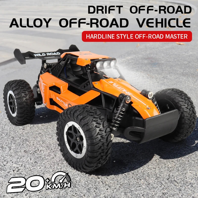 ZWN 1:12 1:16 20KM/H RC Car With LED Lights 2.4G Alloy Off-Road High Speed Vehicle Remote Control Cars Toys for Children Gifts Taj Home Store