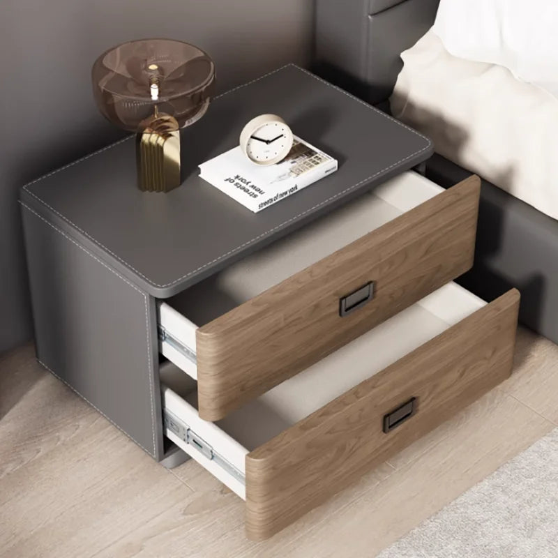 Bedroom Storage Bedside Table Italian Style Space Saving Bedside Tables Aesthetic Modern Mesitas De Noche Home Furniture Taj Home Store