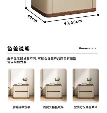 Storage With Drawers Bedside Tables Luxury Bedroom Space Saving Nightstands Delicacy Modern Mesitas De Noche Home Furniture Taj Home Store