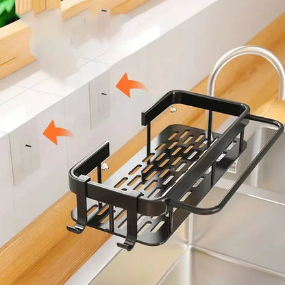 Bathroom Shelf Kitchen Storage Organizer Aluminum Alloy Shampoo Rack Shower Shelf Bathroom Accessories No Drill Shelf Taj Home Store