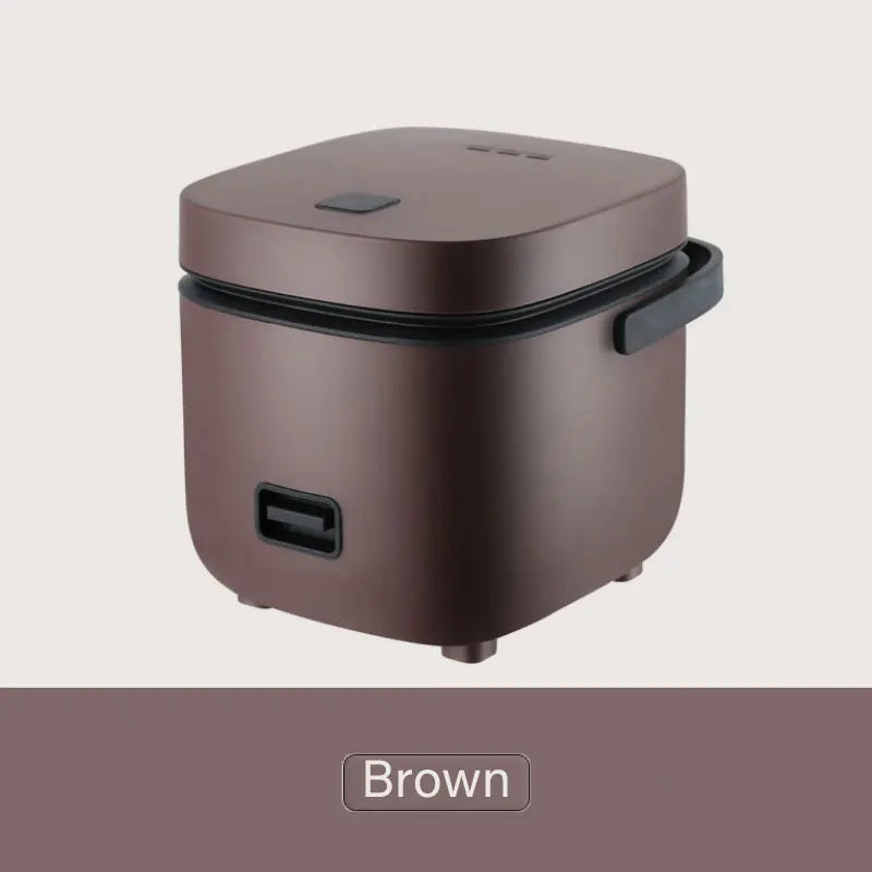 Mini Rice Cooker Automatic Household Kitchen Electric Cooking machine 1-2 People Food Warmer Steamer 1.2L Small Rice Cooker Taj Home Store