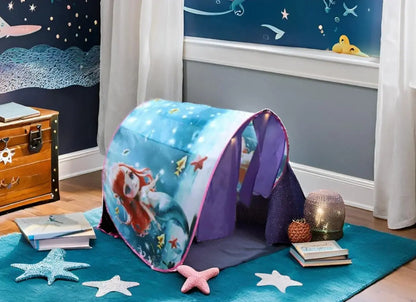 Dream Tent with light show for Kids Bed with Storage Pocket Foldable Kids Tent on Bed Mosquito Net Tent Taj Home Store