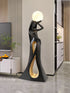 Home Decor Ladies Statue Living Room Large Floor Sofa TV Cabinet Modern Interior Soft Decoration Light Luxury Housewarming Gift Taj Home Store