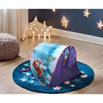 Dream Tent with light show for Kids Bed with Storage Pocket Foldable Kids Tent on Bed Mosquito Net Tent Taj Home Store