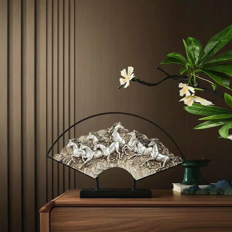 A high-end Chinese-style bookcase for the bedroom is a home decoration that attracts wealth and prosperity Taj Home Store