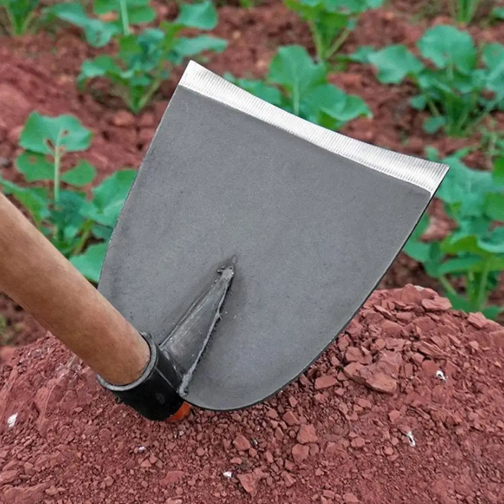 Garden Hoe Household Outdoor Farming Tools Forging Weeding Hoe for Digging Soil Planting Vegetables Flowers Taj Home Store