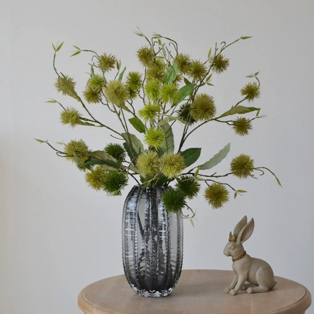 Artificial Plants Dandelion Bouquet Vases for Home Decor Wedding Decorative Fake Flowers Needlework Ornamental Flowerpot Taj Home Store