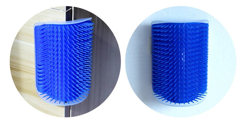 Massage Pet Cat Brush Corner Scrape Hair Removal Beauty Clean Corner Brush Removable Scratcher Comb for Kitten Cat Taj Home Store