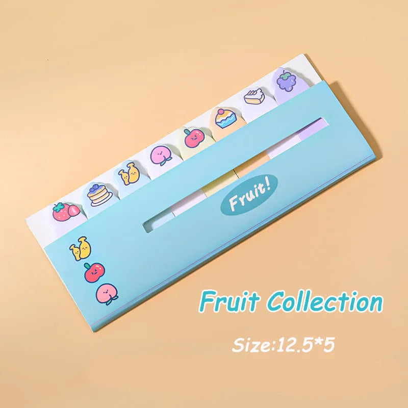 Creative Cute Cartoon Animal Index Stickers Stationery Notebook High Appearance Convenience Stickers Student Supplies Taj Home Store