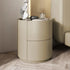 Home Living Room Sofa Side Cabinet, Creative Round Solid Wood Bedside Table, New Simple Modern Small Bedroom Storage Cabinet Taj Home Store