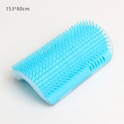 Cat Corner Self Groomer Massage Brush Pet Hair Removal Comb Cat Scratcher Grooming Cleaning Tool For Cats Taj Home Store