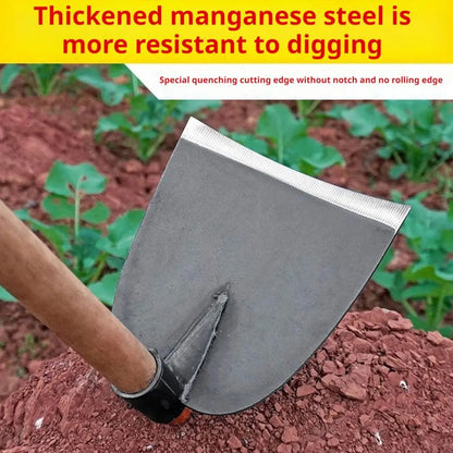 Garden Hoe Household Outdoor Farming Tools Forging Weeding Hoe for Digging Soil Planting Vegetables Flowers Taj Home Store