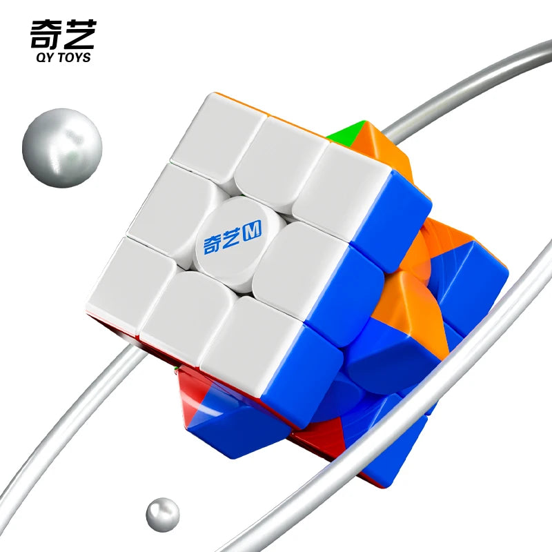 [JudyCube] QIYI M PRO Series Qiyi M PRO V2 Pioneer UV 3X3 Magnetic Magic Speed Cube QIYI Magnetic Fidget Toys Children&