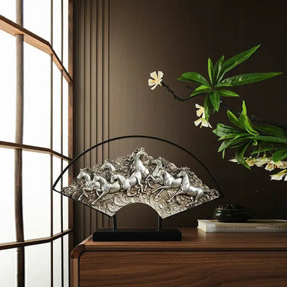 A high-end Chinese-style bookcase for the bedroom is a home decoration that attracts wealth and prosperity Taj Home Store
