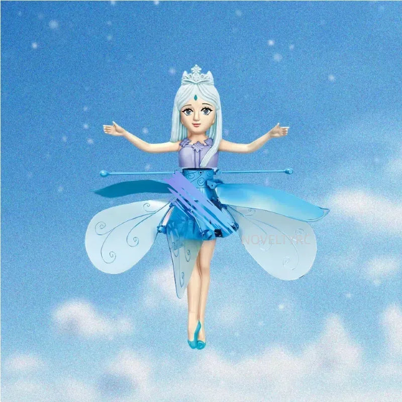 Flying Doll Dancing Simulation Helicopter Gesture Induction Machine Rotating Flying Toy Luminous Children&