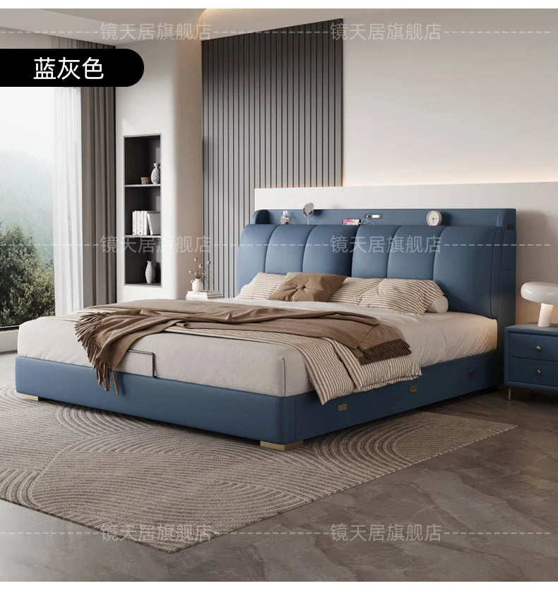 Bedroom Storage Bed Modern Corium Wedding Luxury Bed Corium Double Recamaras Matrimoniales Completas Muebles Home Furniture Taj Home Store