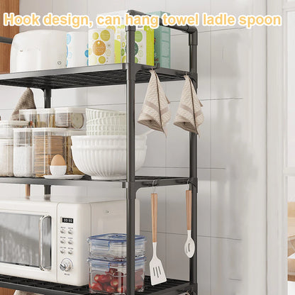 5 Tier Shelving Unit Adjustable Storage Shelf 66 Lbs Capacity Standing Shelf for Kitchen Pantry Closet Bathroom Laundry Garage Taj Home Store
