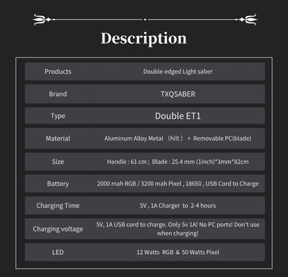 TXQSABER Heavy Dueling Lightsaber SNV4 Neo Pixel Bluetooth App Control Smooth Swing Metal Hilt Blaster Sword Kids Toys Taj Home Store