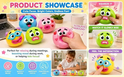 2026 New Ultra Soft Dog Face Swap Squishy Slow Rebound Stress Relief Slow Rising Squishy Cute Face Design Pinch Le Toy Taj Home Store
