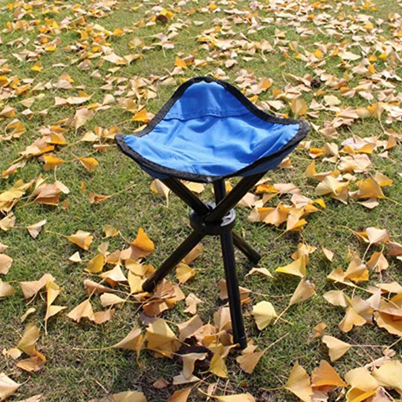 Outdoor Small Folding Triangular Stool Fishing Chairs Camping Multifunction Benches Foldable Stools Household Daily Park chairs Taj Home Store