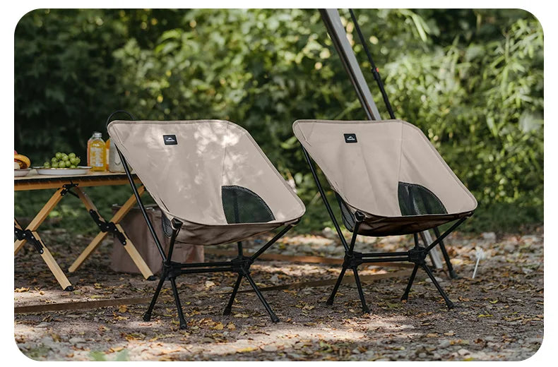 Naturehike Chair Foldable Chair Camping Lightweight Khaki Picnic BBQ Fishing Widen Chairs Outdoor Equipment Portable Taj Home Store