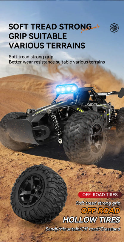 ZWN 1:12 1:16 20KM/H RC Car With LED Lights 2.4G Alloy Off-Road High Speed Vehicle Remote Control Cars Toys for Children Gifts Taj Home Store