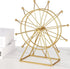 Ferris Wheel Home Decor, Golden Ferris Wheel Decor, Gold Decor Gift, Shelf Decor, House Decor Living Room Bookshelf Desk Decor Taj Home Store