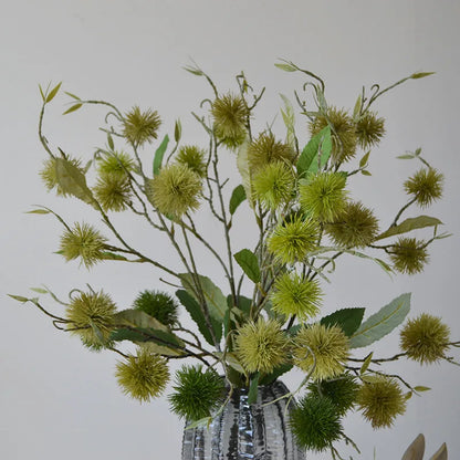 Artificial Plants Dandelion Bouquet Vases for Home Decor Wedding Decorative Fake Flowers Needlework Ornamental Flowerpot Taj Home Store
