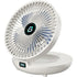 Fans, Portable Deformable Fan USB Rechargeable Quiet Pocket Cooling for Office Outdoor Home Travel Folding Small Hand Fan Taj Home Store
