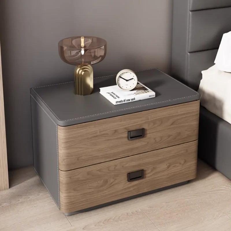 Bedroom Storage Bedside Table Italian Style Space Saving Bedside Tables Aesthetic Modern Mesitas De Noche Home Furniture Taj Home Store