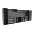 Garage Steel Mechanic Tools Storage Cabinet With Wall Cabinets Single,double-door Cabinets And Tool Trolley For Workshop Taj Home Store