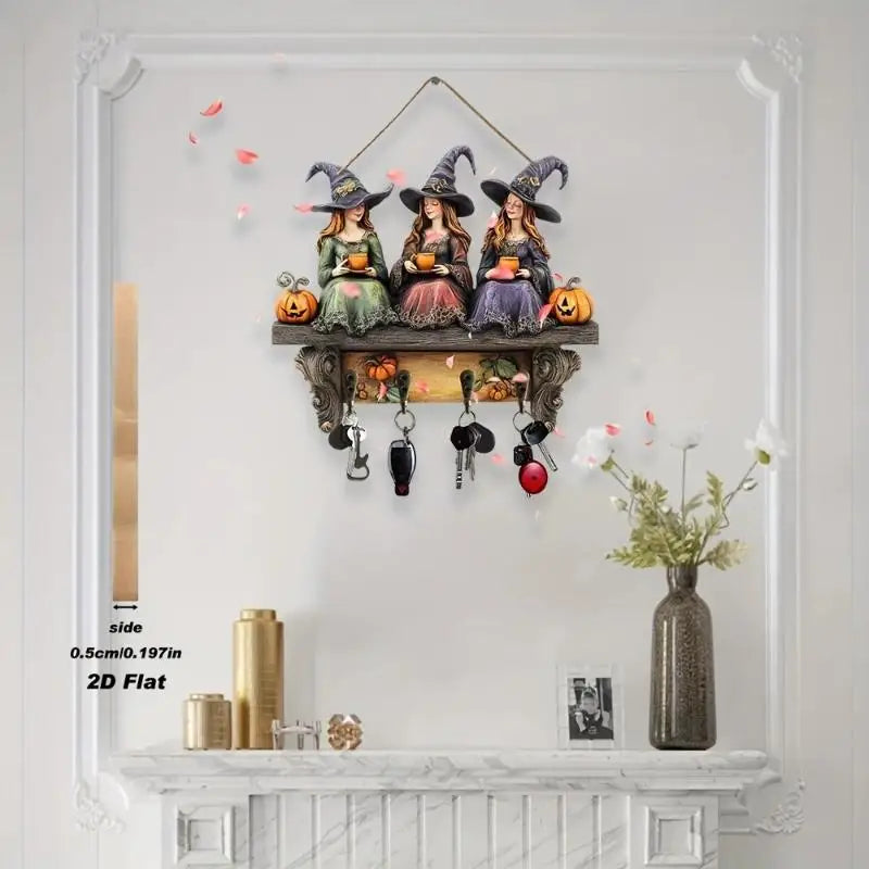 2025 New Exquisite Halloween Wooden Christmas Decor Home Ornaments Holiday Gift Set For Indoor Outdoor Festive Decorations Taj Home Store
