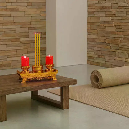 LED Candle Lights, Prayer Candles For Temples And Halls, Smokeless Swinging Wick Simulation Candles Taj Home Store