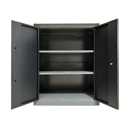 Garage Steel Mechanic Tools Storage Cabinet With Wall Cabinets Single,double-door Cabinets And Tool Trolley For Workshop Taj Home Store