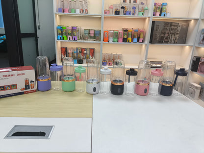 6 Color 400ml Portable USB Blender Electric Travel Juicer Cup For Smoothie Milkshake Kitchen Mini Mixer Tool Taj Home Store