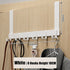 New Aluminum Alloy Door Hook Clothes Coat Hat Towel Hanger Holder Home Bathroom Organizer Rack Kitchen Storage Hooks Taj Home Store