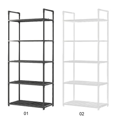 5 Tier Shelving Unit Adjustable Storage Shelf 66 Lbs Capacity Standing Shelf for Kitchen Pantry Closet Bathroom Laundry Garage Taj Home Store