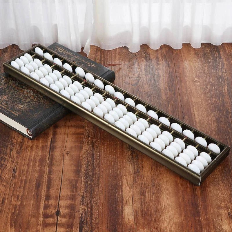17 Digits Rods Soroban Standard Abacus Chinese Japanese Calculator Counting Tool Math Learning Beginners Taj Home Store