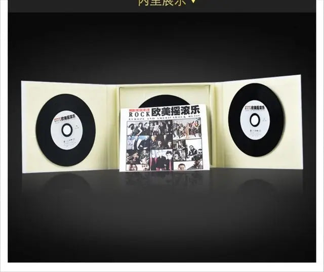 European And American Classic English Rock Music Song Cd Set Selected Car Cd Record 3cd Taj Home Store