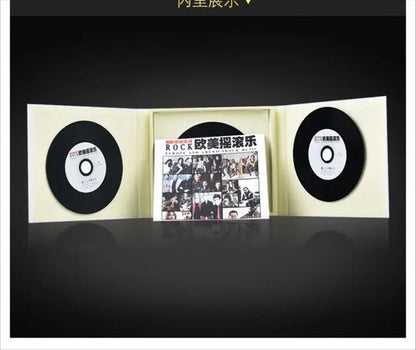 European And American Classic English Rock Music Song Cd Set Selected Car Cd Record 3cd Taj Home Store